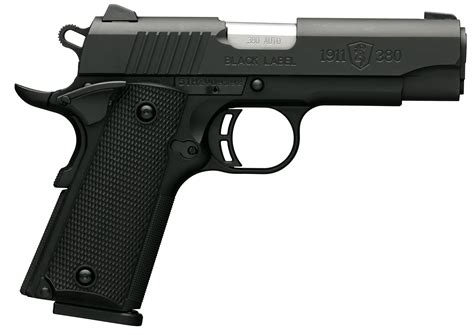 Browning 051905492 1911-380 Black Label Compact 380 ACP 8+1 3.63 ...
