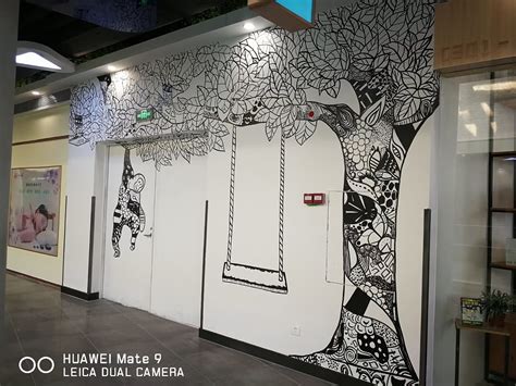 广州墙绘公司-纯手绘的商场墙绘点击咨询-广州墙绘-古建彩绘-粤江装饰