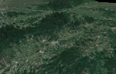 黑龙江三维地图,黑龙江3d地图,黑龙江省山脉地形地图3D模型,MAX,FBX格式_其他场景模型下载-摩尔网CGMOL
