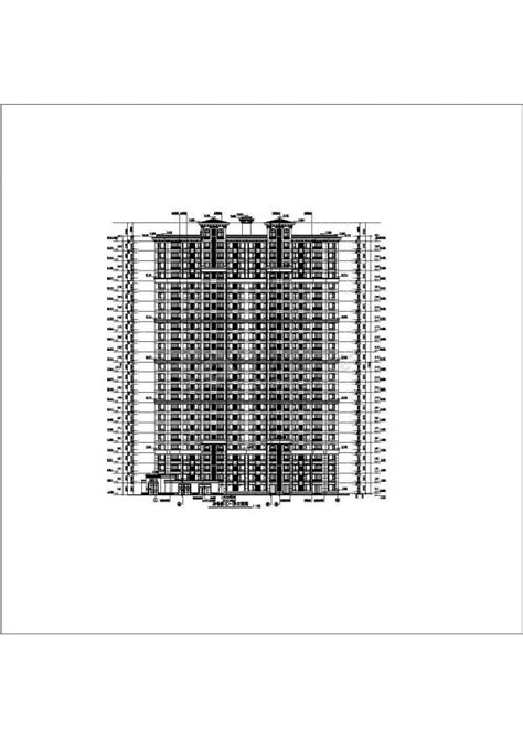 【嘉兴】30层现代风格高层住宅楼全套建筑施工图纸_住宅小区_土木在线