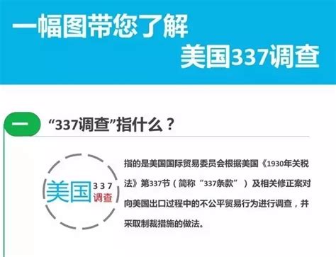 337调查是什么意思（337条款）-参展网