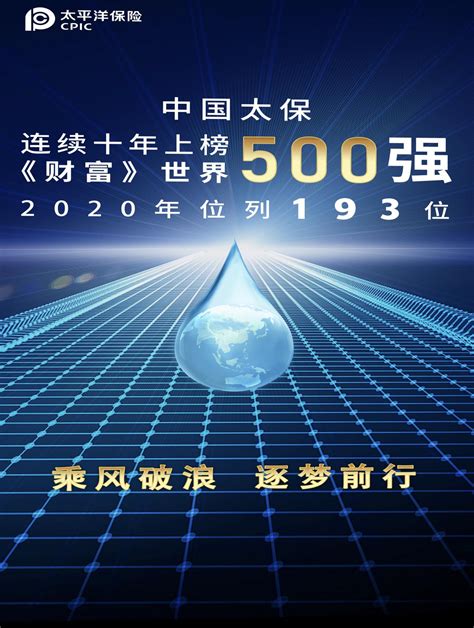 列第193位！中国太保连续十年入选《财富》世界500强-保险频道-和讯网
