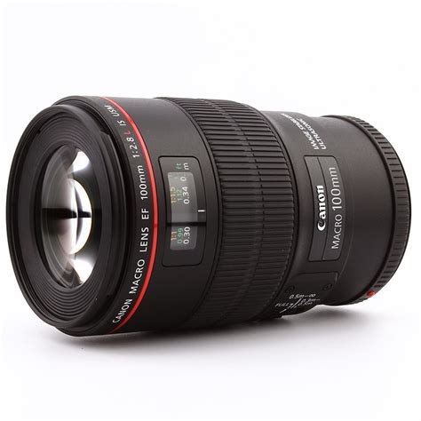 佳能 Canon 定焦镜头 EF 100mm f/2.8L IS USM