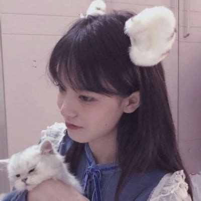 甜美女生头像动态图片