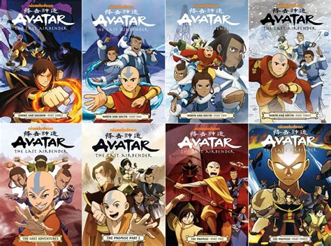 《Avatar-The Last Airbender Series》16册降世神通系列英文彩色漫画书PDF 百度云网盘下载 – 铅笔钥匙