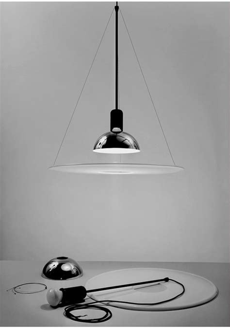 Flos Frisbi简约创意飞碟灯吊灯设计师灯具轻奢设计灯具-美间设计