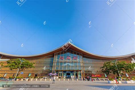 中国海南省三亚高铁站,都市风光,建筑摄影,摄影素材,汇图网www.huitu.com