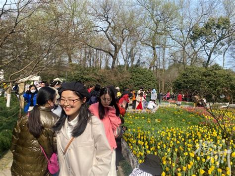 太子湾公园实名预约入园第一天，大家是跟着春天来的啊！_杭州网