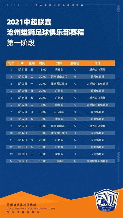 中超赛程公布：7月15日河南对阵广州 平均三天一轮_PP视频体育频道