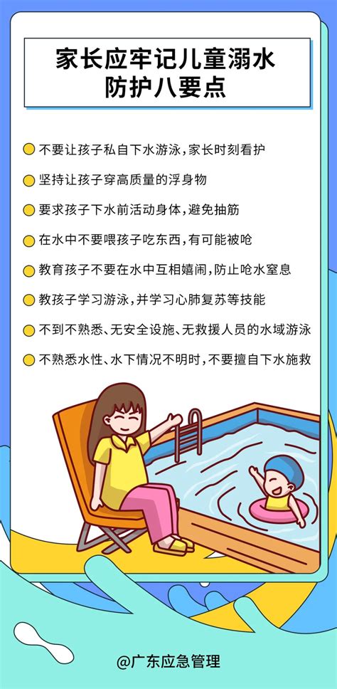 牢记防溺水安全知识，共同守护孩子平安成长！-广东省应急管理厅网站