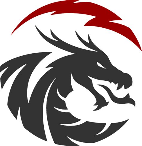 龙 logo 标志造型设计图__其他_动漫动画_设计图库_昵图网nipic.com