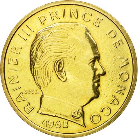 #493738 Monnaie, Monaco, Rainier III, 10 Centimes, 1962, Paris, ESSAI ...