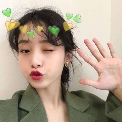 乐观甜美女生头像