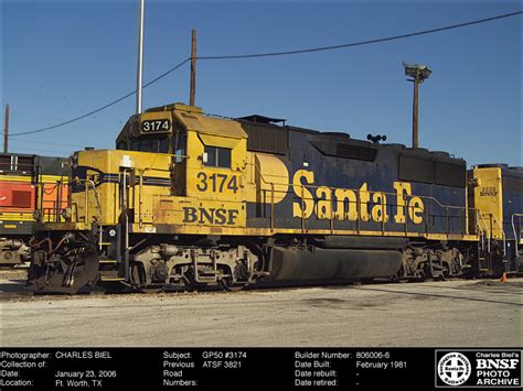 The BNSF Photo Archive - GP50 #3174