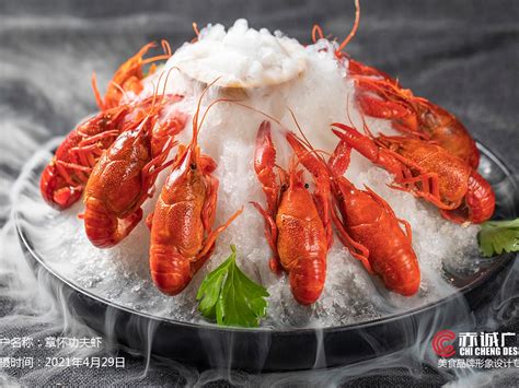 西安美食摄影丨章怀功夫虾丨拍摄时间2021年4月29日_西安美食摄影-站酷ZCOOL