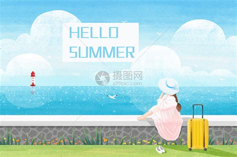 夏天_夏日_清凉_你好·夏日微信公众号文章样式模板_速排小蚂蚁编辑器