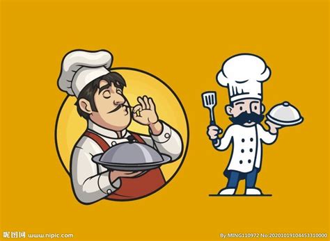 卡通厨师设计图__动漫人物_动漫动画_设计图库_昵图网nipic.com