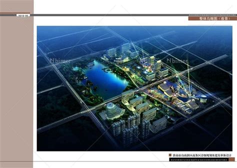 淮南市山南新区商务区景观规划设计JPG方案含SU模 - SketchUp模型库 - 毕马汇 Nbimer