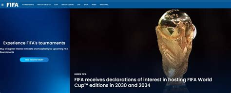 国际足联公布2030年和2034年世界杯申办国_京报网