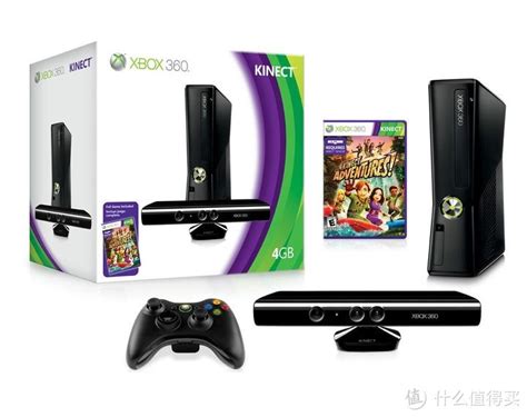 全新原装正品 台湾版 微软XBOX360 E 4G SLIM主机 KINECT 体感游戏机 无硬盘版-青州小熊