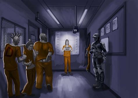 乌鸦堡监狱|插画|概念设定|丸子YO - 原创作品 - 站酷 (ZCOOL)