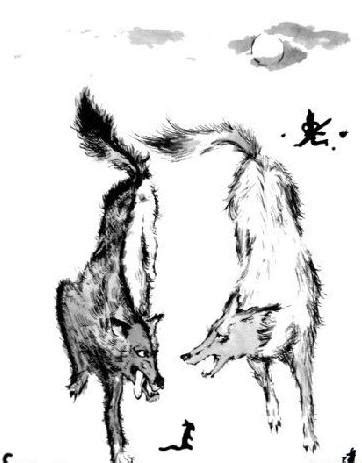 《狼狈为奸；láng bèi wéi jiān》冒个炮中华成语故事视界-黄鹤楼动漫动画视频设计制作公司