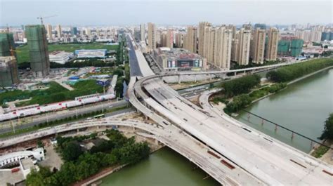 壮观！淮安高架快速路最新建设进度，5标段桥梁主体初现全貌_荔枝网新闻