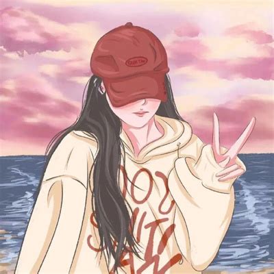 温柔温馨头像女生卡通