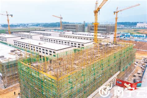 宾阳县服务重点项目建设一线见闻——奔跑在项目建设的“春天”里-新华网
