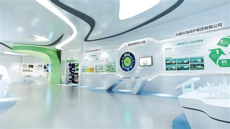 郑州环保科技展厅设计_郑州展厅设计公司【天恒装饰】
