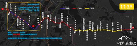武汉地铁11号线最新线路图- 武汉本地宝