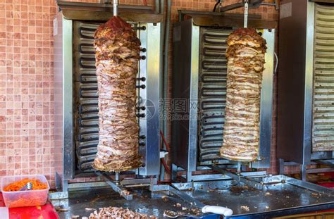 传统快餐土耳其烤肉烧烤炉上高清图片下载-正版图片502720711-摄图网