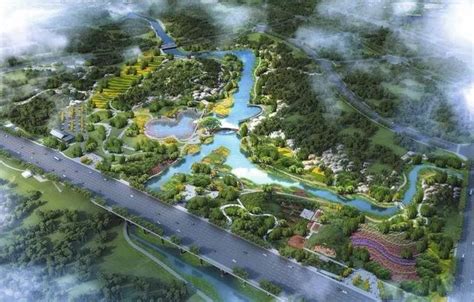 乐山九百洞湿地公园力争年内开工，建成浆声灯影里的竹公溪