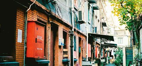 上海冷门小众文化街，颇具怀旧风格，建筑多为中西合璧风格迥异