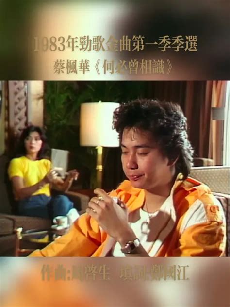 #重温经典 《何必曾相识》是蔡枫华演唱的一首粤语流行歌曲。 Sony唱片于1982年在中国香港发行的专辑《蔡枫华白金珍藏版》。_腾讯视频