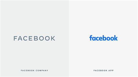Facebook公司启用全新大写无衬线LOGO_深圳vi设计_展方设计