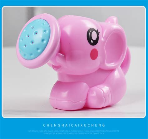 宝宝浴室沐浴卡通大象花洒 洗澡戏水儿童玩具小象洒水壶互动玩具-阿里巴巴