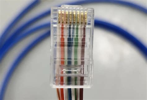 RJ45水晶头网线接法(含口诀)，图解接线步骤、线序-接插世界网