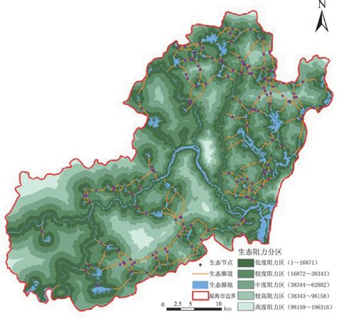 基于GIS的琼海市景观格局优化分析