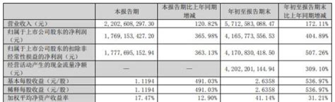 藏格矿业第三季营收增121% 股价跌2.91% - 证券 - 财经频道
