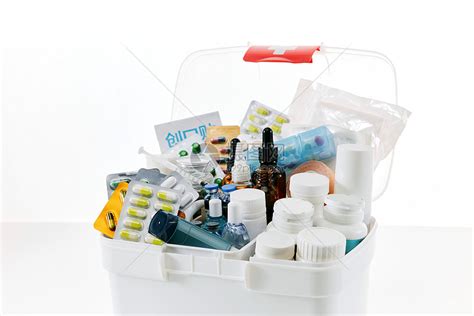 药箱家庭装医药箱家用全套大容量急救箱小号药物收纳盒应急医疗箱