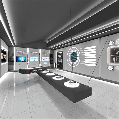 一个led企业展厅|空间|室内设计|一叶知秋设计 - 原创作品 - 站酷 (ZCOOL)