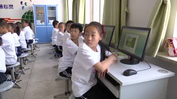 小学生在计算机教室里上课学习软件使用视频素材,网络科技视频素材下载,高清1920X1080视频素材下载,凌点视频素材网,编号:688022