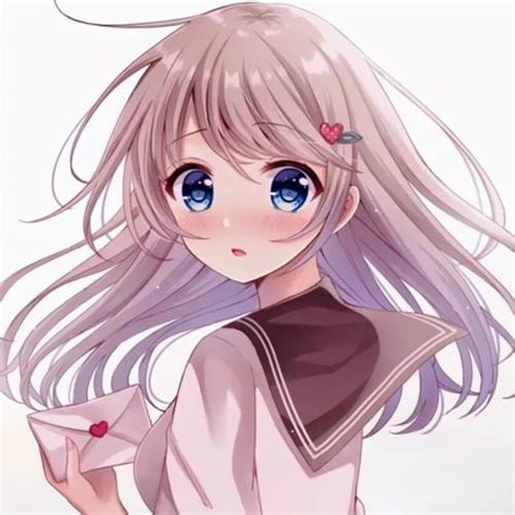 动画美女非主流头像