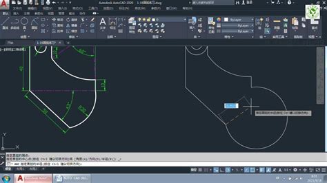 CAD零基础教程案例圆弧的绘制技巧练习，CAD新手练习的好素材