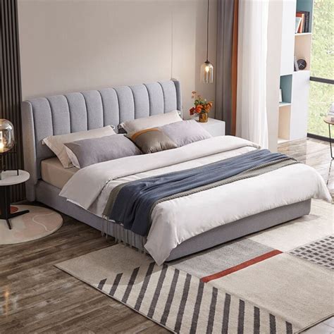 厂家直销新中式实木床 双人1.8米1.5单床儿童储物简易床卧室家具-阿里巴巴