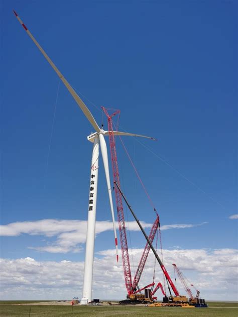 泰富能源锡盟1000MW风电项目风机吊装全部完成_新力能源开发有限公司|中信泰富能源|新力能源|传统能源|新能源|生态保护和环境治理|煤矿投资