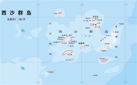 西沙群岛在哪里？西沙群岛位置地图 - 必经地旅游网