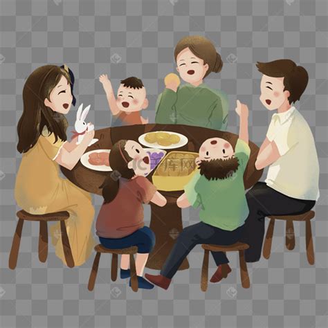 新年一家人在一起团圆聚餐高清图片下载-正版图片500777702-摄图网