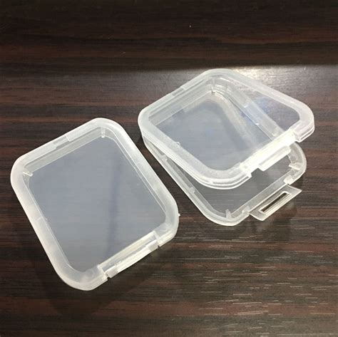CF卡圆形保护盒 CF小白盒 加厚卡盒 塑料透明盒 收纳盒现货-阿里巴巴